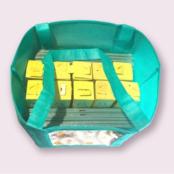 Reusable Foldable Grocery Bag Tote Winnie the Pooh Bear Shopping Tote Market bag - Picture 7 of 8